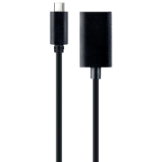 Adapter Cablexpert A-CM-DPF-02 Black DisplayPort