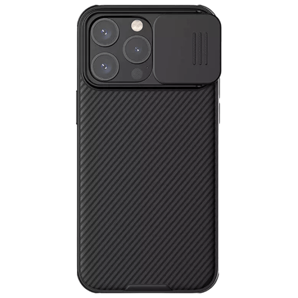 Чехол для смартфона Apple iPhone 15 Pro (CamShield Pro) Черный Nillkin, PC, Back photo 1