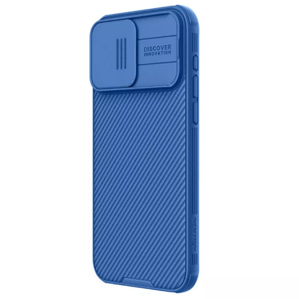 Чехол для смартфона Apple iPhone 15 Pro (CamShield Pro) Синий Nillkin, PC, Back photo 2