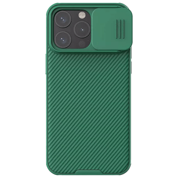 Чехол для смартфона Apple iPhone 15 Pro (CamShield Pro) Deep Зелёный Nillkin, PC, Back photo 1
