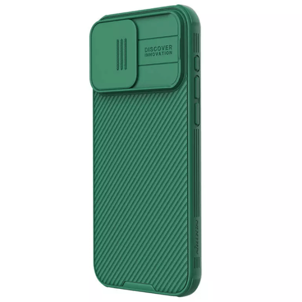 Чехол для смартфона Apple iPhone 15 Pro (CamShield Pro) Deep Зелёный Nillkin, PC, Back photo 2