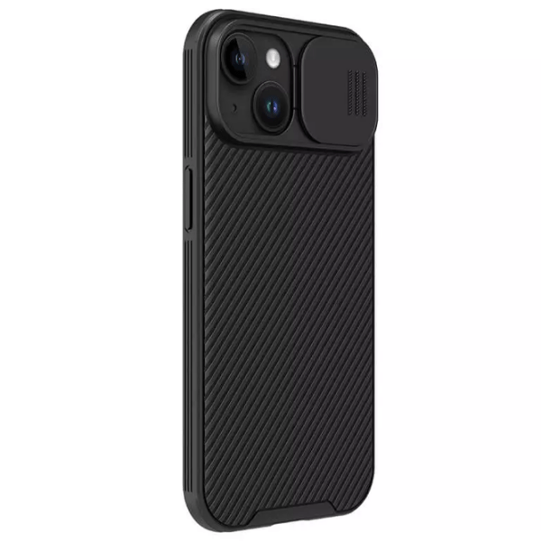 Husă pentru smartphone Apple iPhone 15 (CamShield Pro) Black Nillkin, PC, Back photo 3