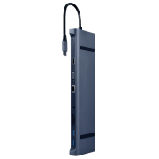 Adapter Cablexpert A-CM-COMBO10-01 Gray USB Type-C