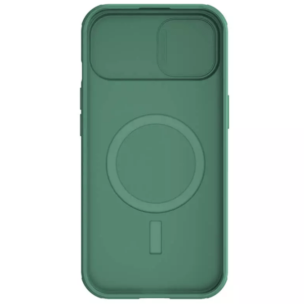 Husă pentru smartphone Apple iPhone 15 (CamShield Pro Magnetic) Deep Green Nillkin, PC, Back photo 6