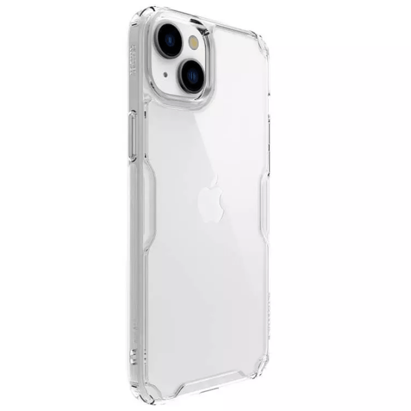 Husă pentru smartphone Apple iPhone 15 (Nature Pro) White Transparent Nillkin, PC, Back photo 2