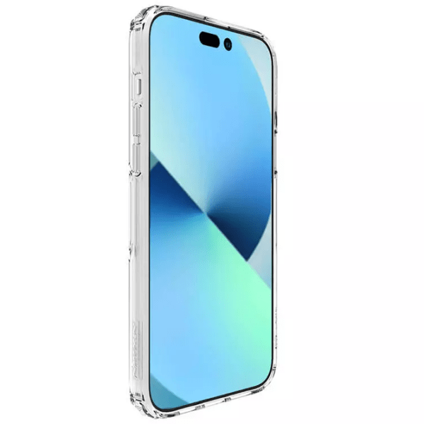 Husă pentru smartphone Apple iPhone 15 (Nature Pro) White Transparent Nillkin, PC, Back photo 4