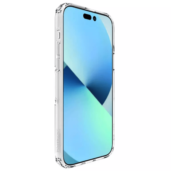 Husă pentru smartphone Apple iPhone 15 (Nature Pro Magnetic) White Transparent Nillkin, PC, Back photo 4