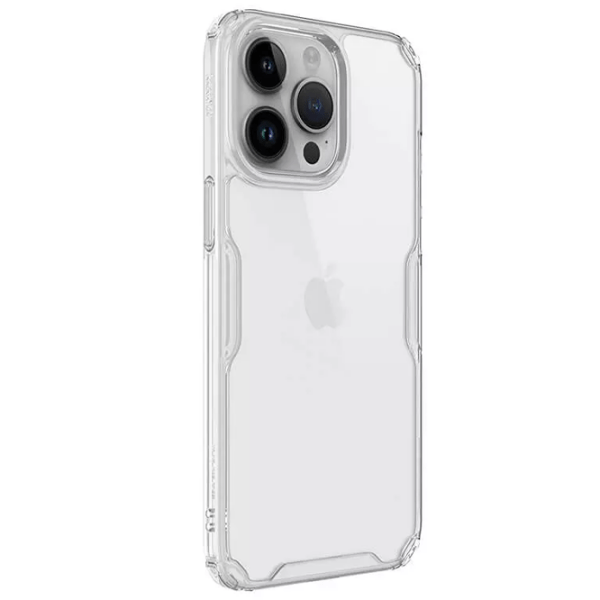Husă pentru smartphone Apple iPhone 15 Pro Max (Nature Pro) White Transparent Nillkin, PC, Back photo 3
