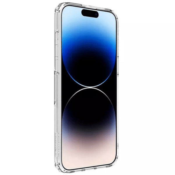 Husă pentru smartphone Apple iPhone 15 Pro Max (Nature Pro) White Transparent Nillkin, PC, Back photo 5