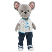 Мягкая игрушка Orange Toys Lucky Doggy Maxx: Super Style 4752218006058 Grey 3+