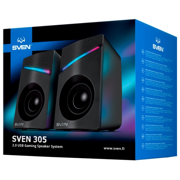 Sistem audio Sven 305 Black  photo 6
