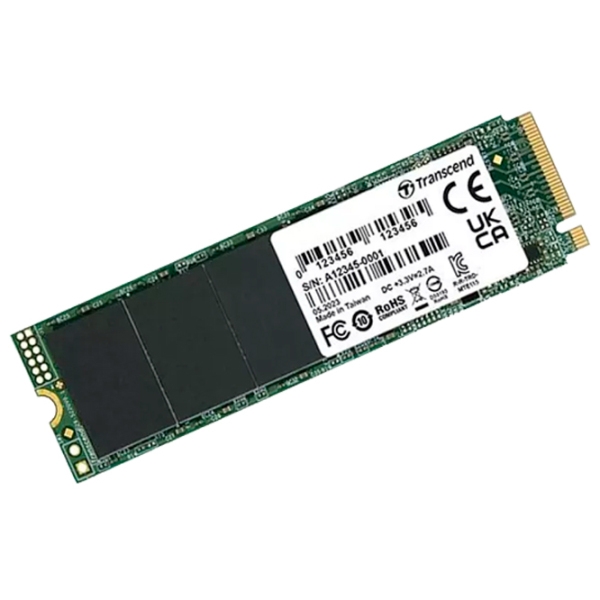 SSD Transcend 115S M.2 NVMe 1 ТБ Скорость чтения: 3200 MB/ s,
Скорость записи: 2000 МБ/ с photo 2