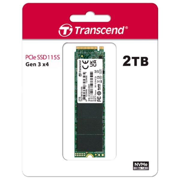 SSD Transcend 115S M.2 NVMe 2 ТБ Скорость чтения: 3200 MB/ s,
Скорость записи: 1900 MБ/ с photo 4