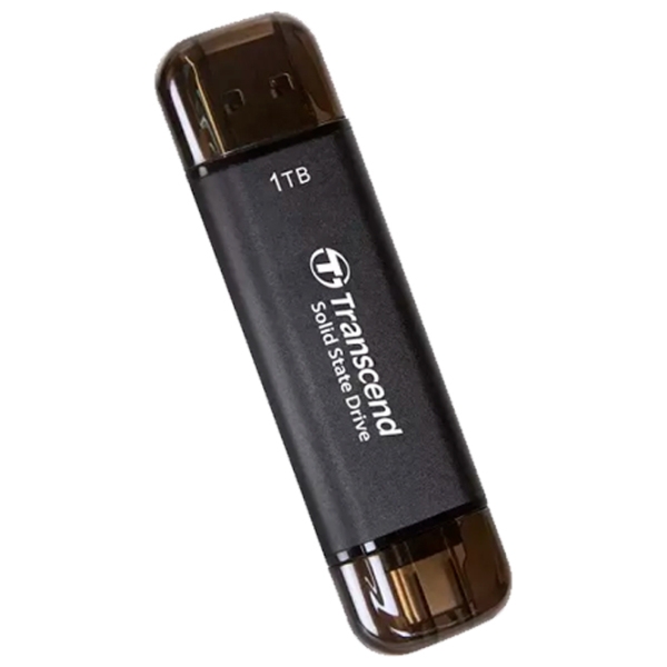 Unități de stocare externe SSD Transcend ESD310C 1 TB Black  photo 3