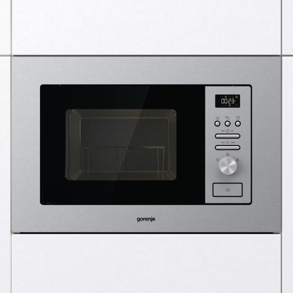 Cuptor cu microunde Gorenje BMI201AG1X Inox Cu grill, 20l, 800 W photo 2