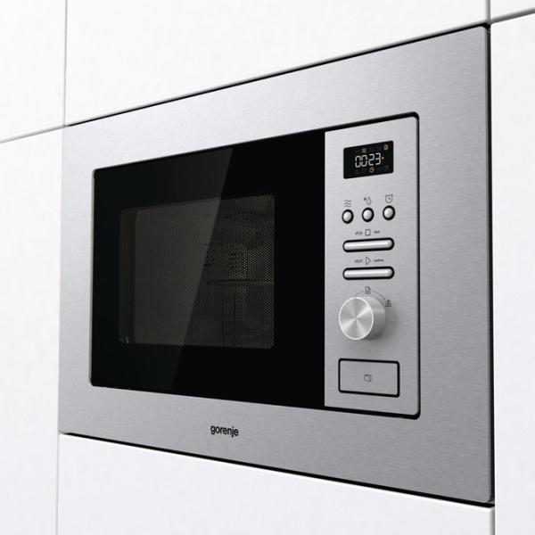 Cuptor cu microunde Gorenje BMI201AG1X Inox Cu grill, 20l, 800 W photo 4
