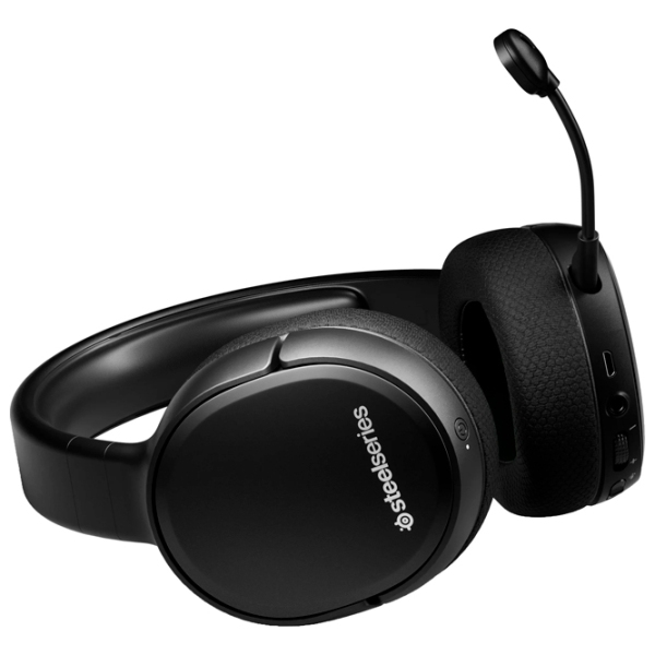 Căști Steelseries Arctis 1 Black Fără fir + Cu fir/ Gaming/ Over the ear photo 4