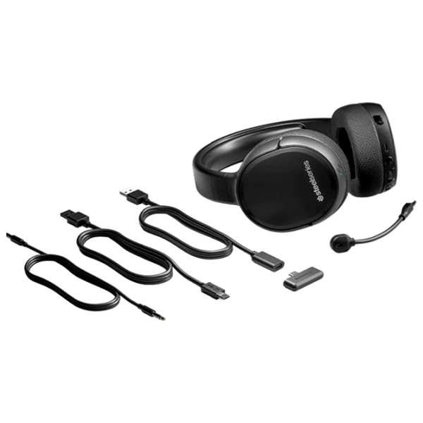 Căști Steelseries Arctis 1 Black Fără fir + Cu fir/ Gaming/ Over the ear photo 6