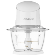 Aparat de mărunţit Ardesto CHK-4001W White Rețea, 400 W, 1 l