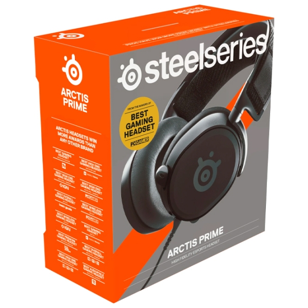 Căști Steelseries Arctis Prime Black Fără fir + Cu fir/ Gaming/ Over the ear photo 7