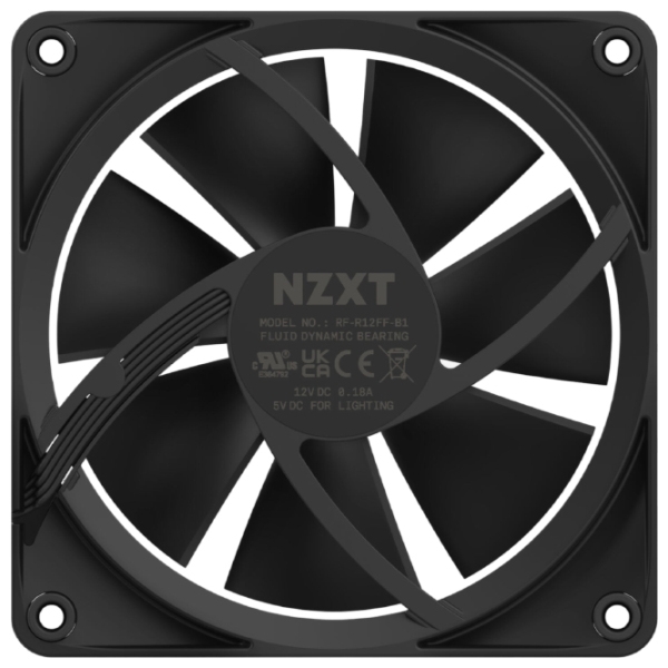 Ventilator de carcasă NZXT F120 RGB Core Black  photo 7