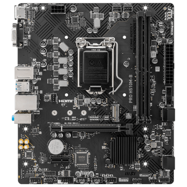 Материнская плата MSI PRO H510M-B mATX  photo 1