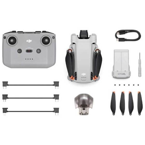 Дрон DJI Mini 3 +DJI RC-N1 Серый Квадрокоптер / 57.6 км/ч photo 8