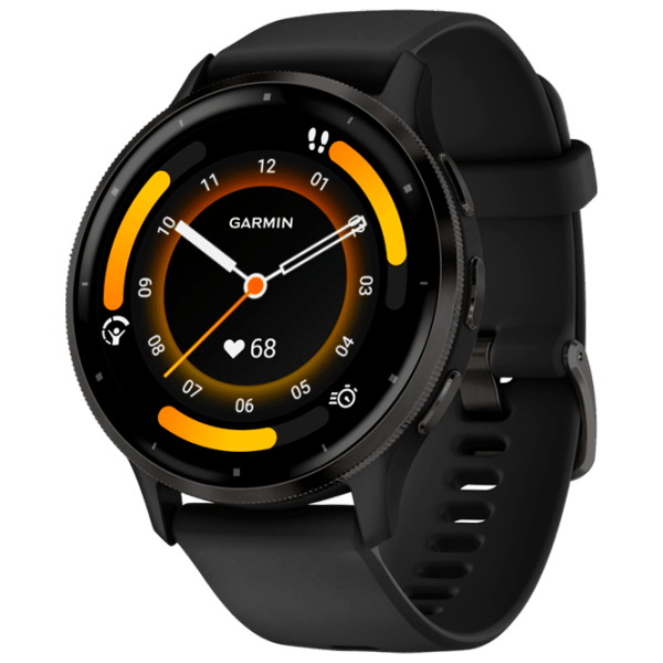 Умные часы Garmin Venu 3 Черный 1.4" | 45 мм | Нержавеющая сталь/Силикон
| 010-02784-01 photo 1