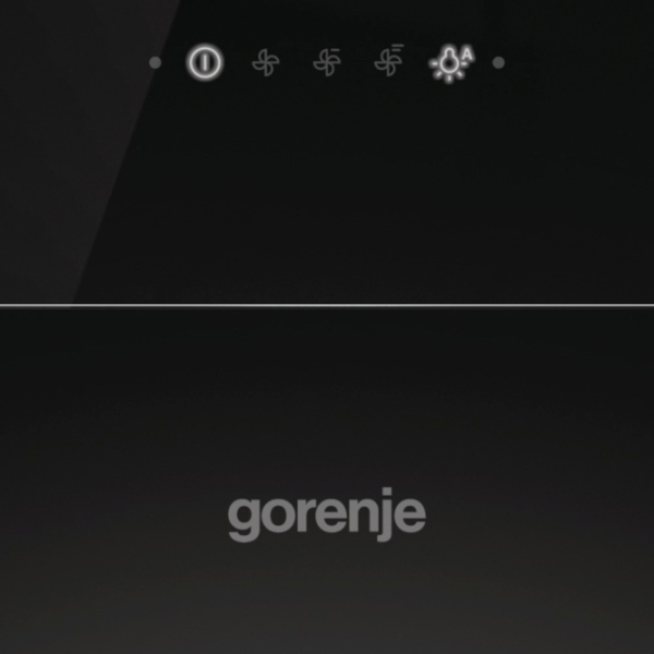 Hotă Gorenje WHI6SYB Black 60 cm, Recirculare, 650 m³/h photo 4
