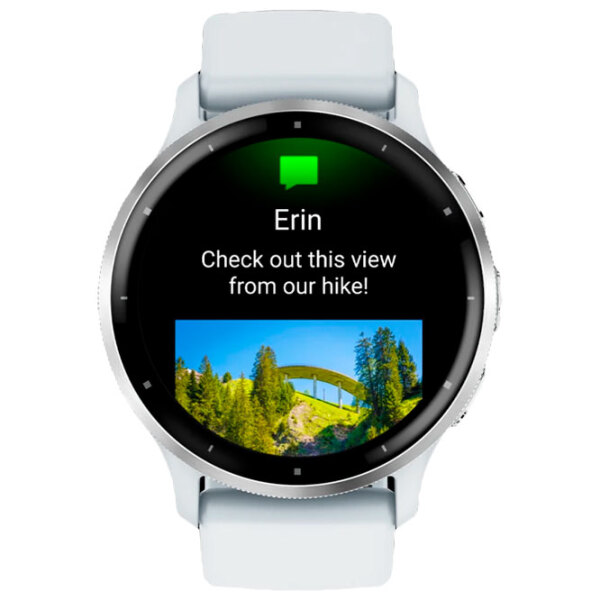 Умные часы Garmin Venu 3 Серебряный 1.4" | 45 мм | Нержавеющая сталь/Силикон
| 010-02784-00 photo 2