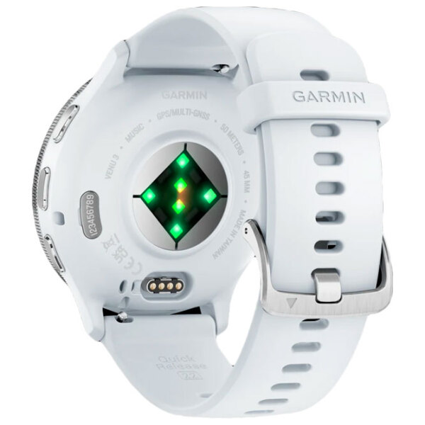 Умные часы Garmin Venu 3 Серебряный 1.4" | 45 мм | Нержавеющая сталь/Силикон
| 010-02784-00 photo 3