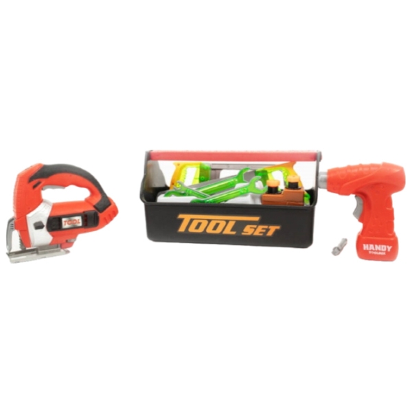 Set de scule pentru copii Icom Poland Tool Set CH008826 Multicolor pentru băieți, 3+ photo 1