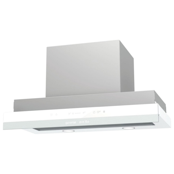 Hotă Gorenje BHP643ORAW White 60 cm, Recirculare, 425 m³/h photo 3