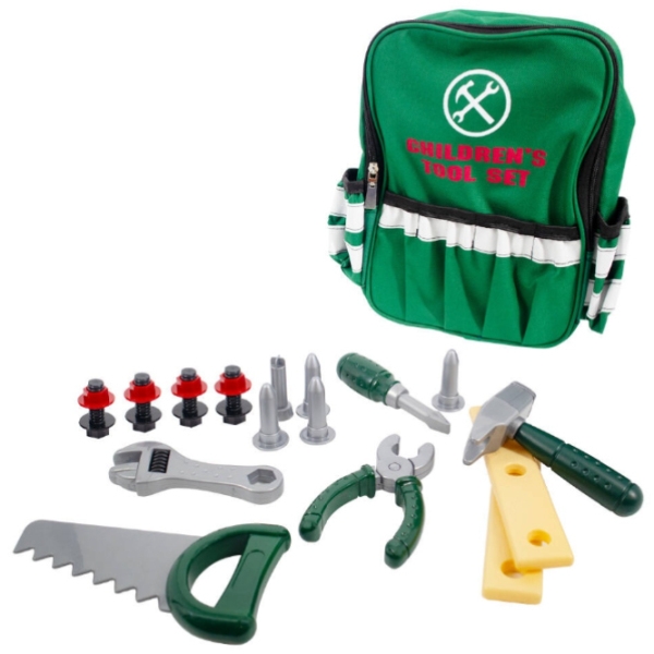 Set de scule pentru copii Icom Poland CH009142 Green Pentru băieți, 3+ photo 1