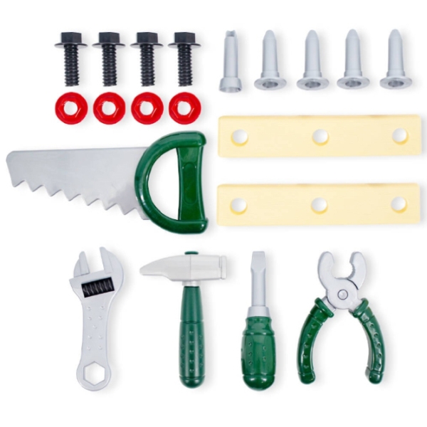 Set de scule pentru copii Icom Poland CH009142 Green Pentru băieți, 3+ photo 2