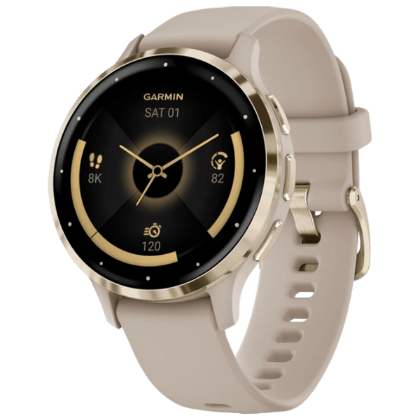 Умные часы Garmin Venu 3S Золото 1.2" | 41 мм | Нержавеющая сталь/Силикон
| 010-02785-02 photo 1