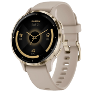 Ceas inteligent Garmin Venu 3S Gold 1.2" | 41 mm | Oțel inoxidabil/Silicon
| 010-02785-02