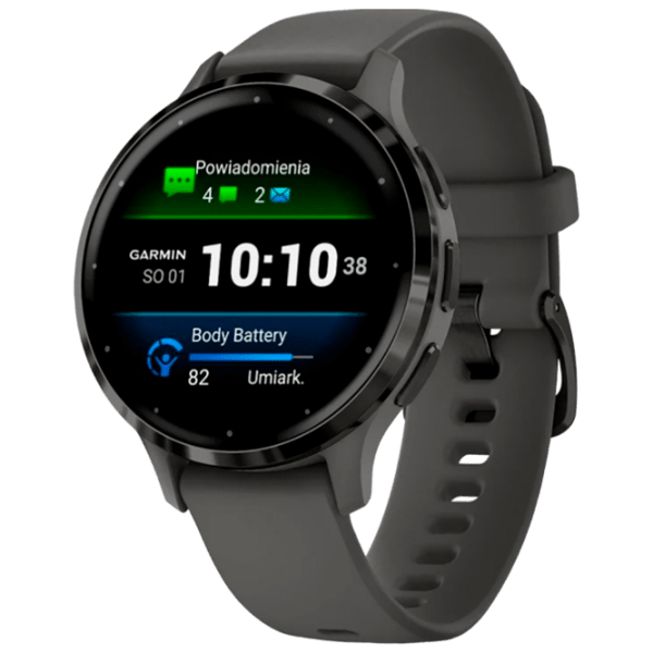 Умные часы Garmin Venu 3S Серый 1.2" | 41 мм | Нержавеющая сталь/Силикон
| 010-02785-00 photo 1