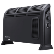 Конвектор Rowenta CO3035F1 Черный 25 м², 2400 Вт, Механическое, Напольная