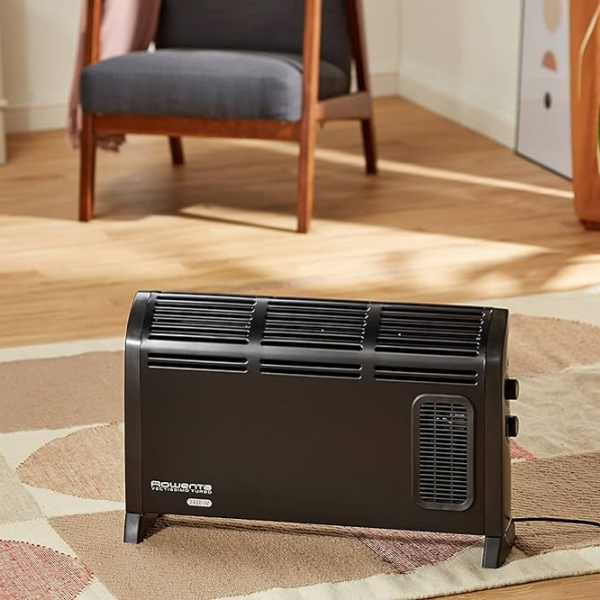 Конвектор Rowenta CO3035F1 Черный 25 м², 2400 Вт, Механическое, Напольная photo 5