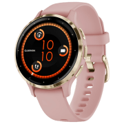 Ceas inteligent Garmin Venu 3S Gold 1.2" | 41 mm | Oțel inoxidabil/Silicon
| 010-02785-03