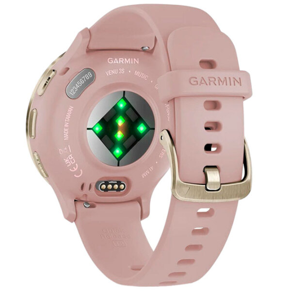 Ceas inteligent Garmin Venu 3S Gold 1.2" | 41 mm | Oțel inoxidabil/Silicon
| 010-02785-03 photo 6