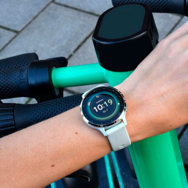 Умные часы Garmin Venu 3S Серебряный 1.2" | 41 мм | Нержавеющая сталь/Силикон| 010-02785-01 photo 7