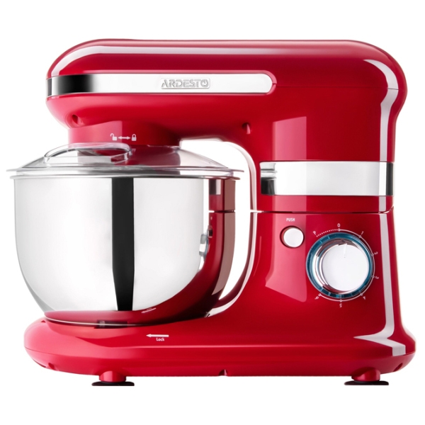 Mixer Ardesto KSTM-8042 Red 800 W, Numărul de viteze: 6, Regim turbo photo 2