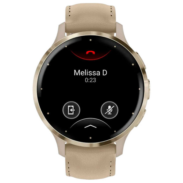 Ceas inteligent Garmin Venu 3S Gold 1.2" | 41 mm | Oțel inoxidabil/Piele
| 010-02785-55 photo 2