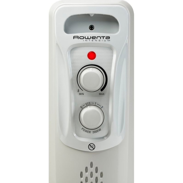 Масляный обогреватель Rowenta BU2620F0 Белый 20 м&sup2;, 2000 Вт, 9 секций photo 3