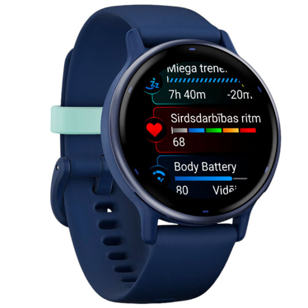 Ceas inteligent Garmin Vivoactive 5 Navy 1.2" | 42.2 mm | Aluminiu/Silicon
| 010-02862-12 photo 3