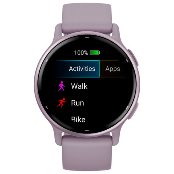 Ceas inteligent Garmin Vivoactive 5 Orchid 1.2" | 42.2 mm | Aluminiu/Silicon| 010-02862-13 photo 2