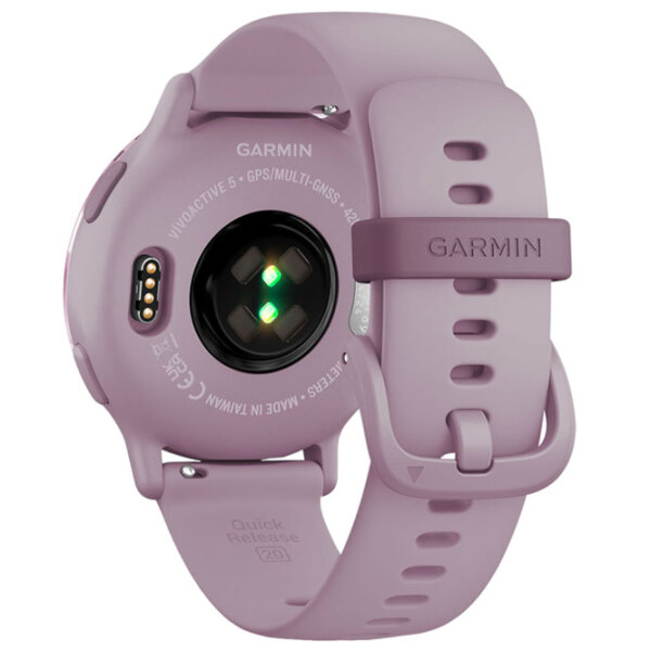 Ceas inteligent Garmin Vivoactive 5 Orchid 1.2" | 42.2 mm | Aluminiu/Silicon| 010-02862-13 photo 6