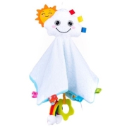 Мягкая игрушка BaliBazoo Elephant Blanket 80229 Белый 0+